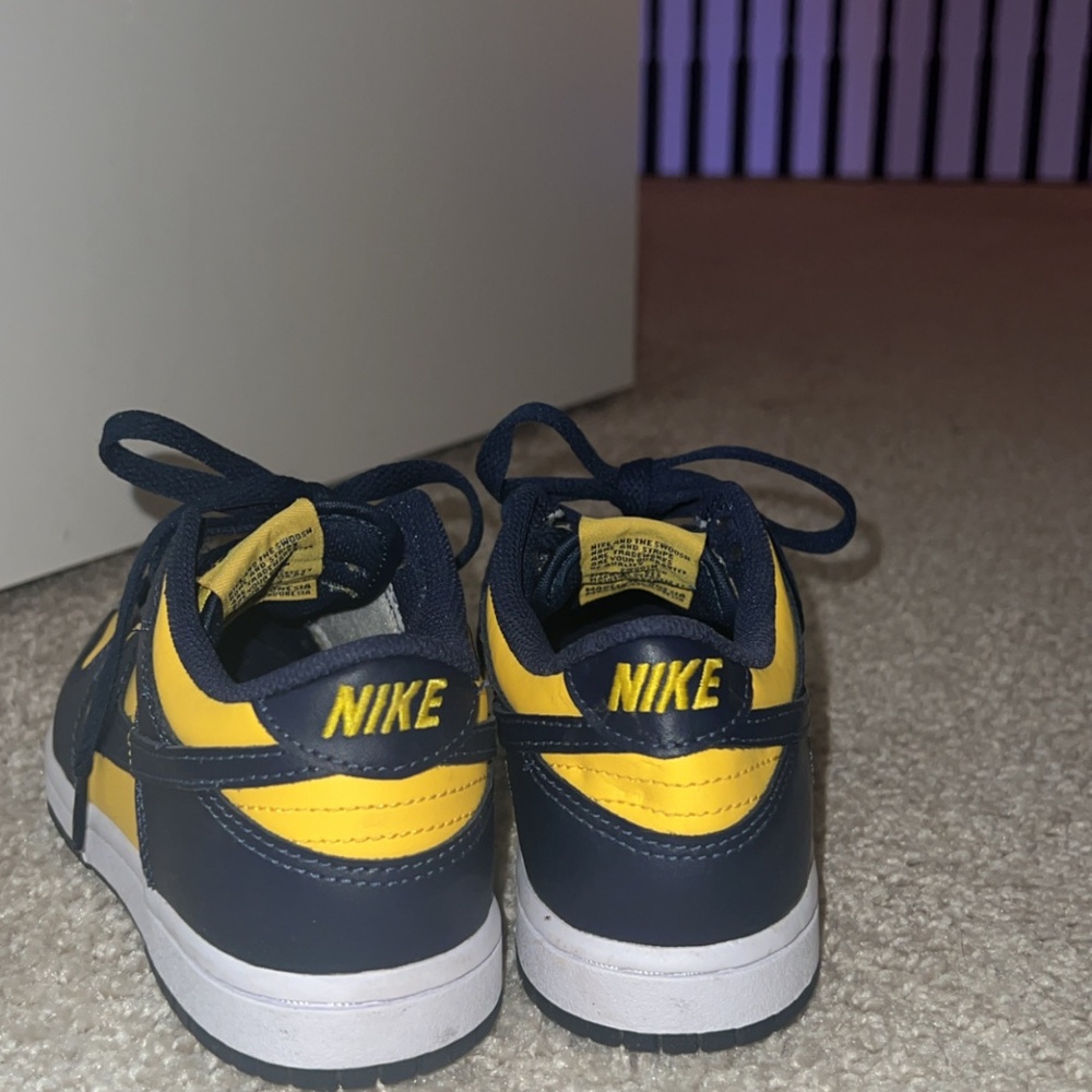 Nike ‘Michigan’ Dunks Blue and Yellow